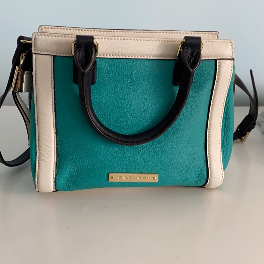 Vince Camuto Sienna Crossbody Bag Aqua Blue